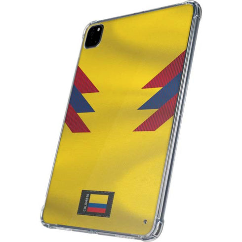 Colombia Soccer Flag iPad Pro 11in (2024) Clear Case
